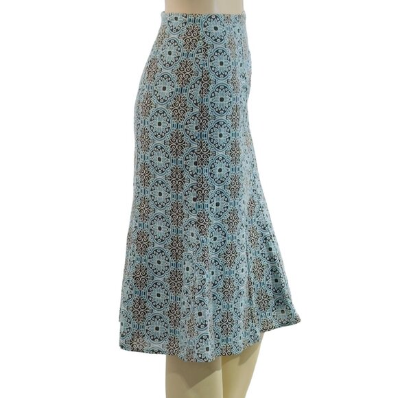 DAVID BROOKS Women's A-Line Skirt Multi-Color Size 10 - Picture 5 of 13